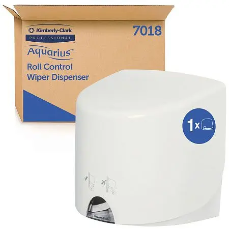 Фото №6 - Kimberly-Clark: Диспенсер Аквариус для протирочных салфеток в рулоне белый