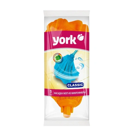 Хозяйственный инвентарь: МОП насадка на швабру YORK Классик микрофибра "юбка"