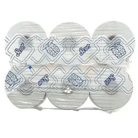 Фото №4 - Kimberly-Clark: Полотенца бумажные Скотт Слимролл 1сл 190м/19,8 белые