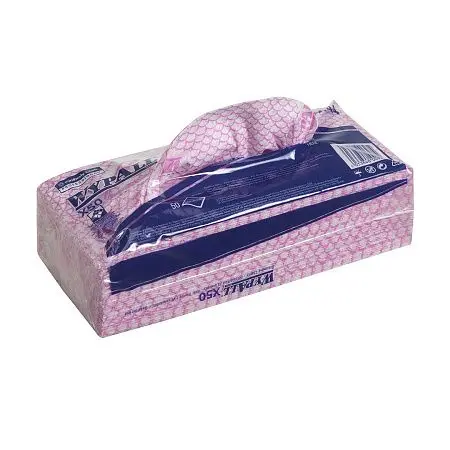 Фото №2 - Kimberly-Clark: Салфетки Вайпол Х50 1сл 41,6х24,5см красные /пач.=50 шт.
