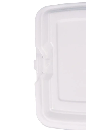 Одноразовая продукция: Контейнер Ланч-бокс 3-х секц белый LBE-3A Протэк /пач.=100 шт.