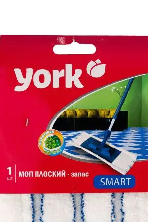 Хозяйственный инвентарь: МОП насадка на швабру YORK Смарт полиэстер, нейлон