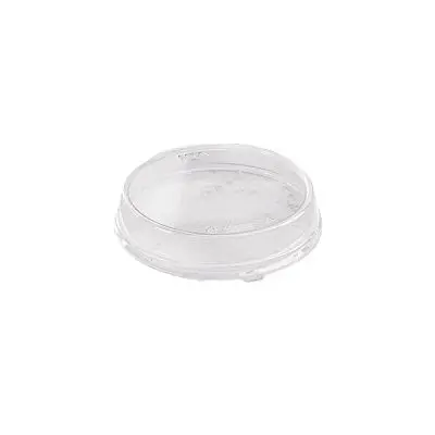 Фото №1 - Одноразовая продукция: Крышка к контейнеру OneBowl ULTRAPROOF 760мл d-154мм ПП плоская /пач.=25 шт.