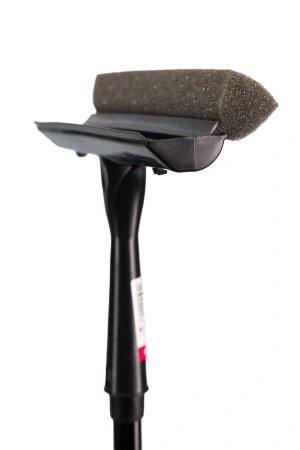 Хозяйственный инвентарь: Склиз для окон YORK резиновый сгон+губка телескопическая ручка