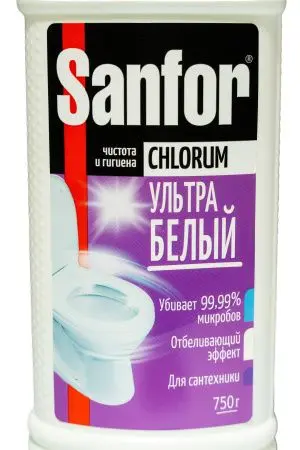 Чистящее средство: САНФОР Chlorum гель 750г для ванн и туалета