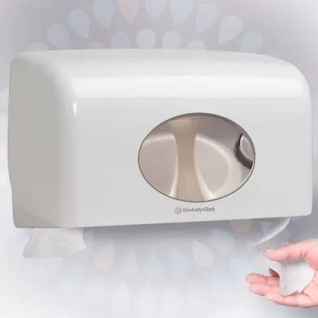 Kimberly-Clark: Бумага туалетная Клинекс 4сл 19м белая /пач.=4 шт.