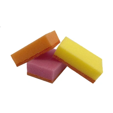 Губки,скрабы: для посуды YORK Maxi 10х7х2,9 с абразивом /пач.=5 шт.