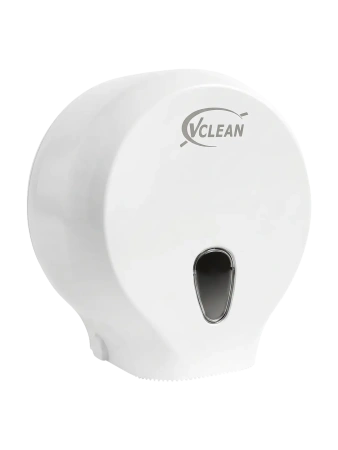 Диспенсеры: для туалетной бумаги 200м Vclean пластик белый