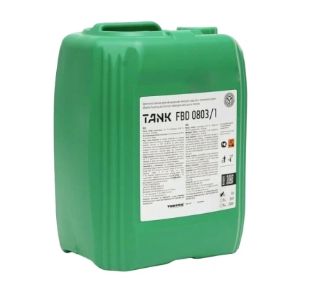 Vortex: TANK FBD 0803/1 5л Щелочное пенное дезинфицирующее моющее средство с активным хлором