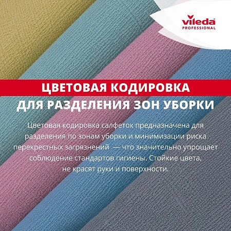 Фото №7 - Vileda: Салфетка ПУРмикро Актив 38х35 желтая