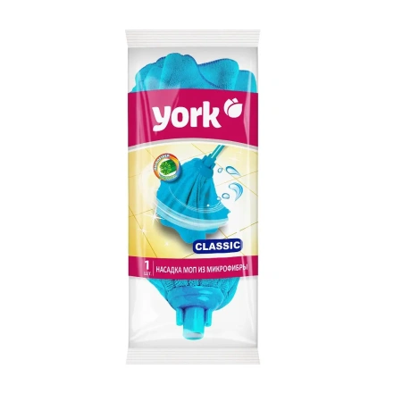 Хозяйственный инвентарь: МОП насадка на швабру YORK Классик микрофибра "юбка"
