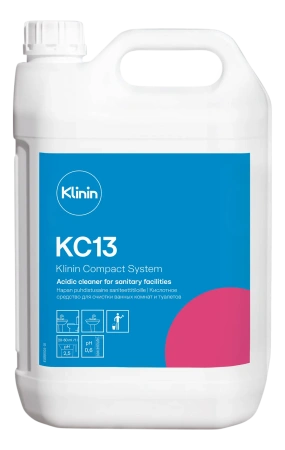 Klinin: КС13 5л слабокислое для ежедневной мойки санузлов и ванн
