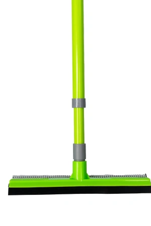 Хозяйственный инвентарь: Окномойка YORK с губкой и сгоном 24,5см и телескопической рукояткой 130см