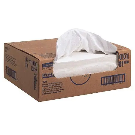 Фото №2 - Kimberly-Clark: Салфетки Вайпол Х70 Rag Box 1сл 300л белые