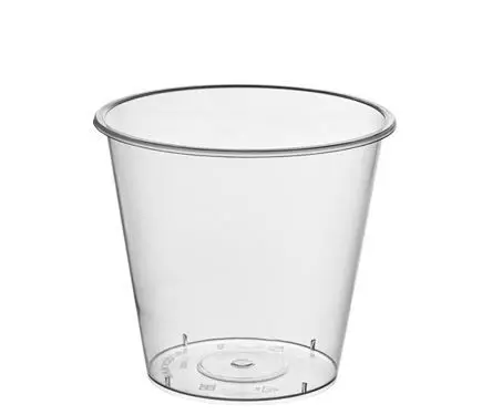 Одноразовая продукция: Стакан пластиковый 300мл прозрачный глянец Bubble Cup ПП /пач.=50 шт.
