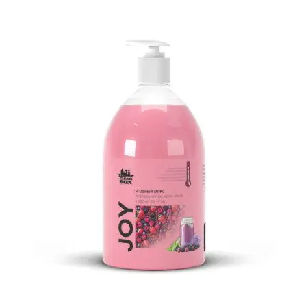 Vortex: JOY 1л крем-мыло Ягодный микс с дозатором