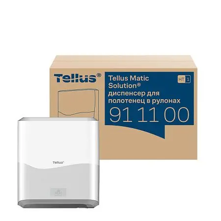 Фото №3 - ТОРК: Tellus Диспенсер HT1 Matic Solution для рулонных полотенец белый СЕНСОРНЫЙ