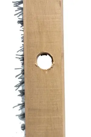 Хозяйственный инвентарь: Швабра 4-х рядная на деревянной основе с резьбой