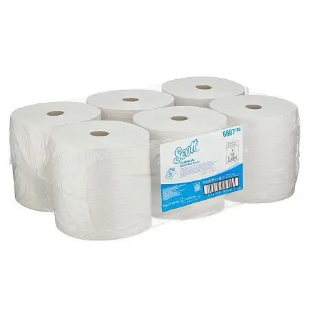 Фото №5 - Kimberly-Clark: Полотенца бумажные Скотт 1сл 354м/20 белые