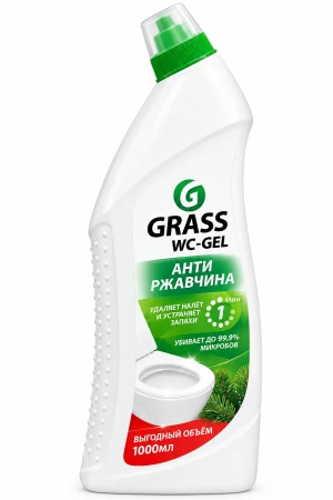 Grass: WC гель 1л кислотное ср-во для сантехники
