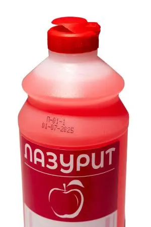 Моющее средство: ЛАЗУРИТ 500мл гель ЯБЛОКО