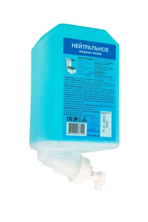 Кеман: Мыло жидкое 1000 мл Aquarius нейтральное в картридже синее