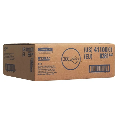 Фото №1 - Kimberly-Clark: Салфетки Вайпол Х70 Rag Box 1сл 300л белые