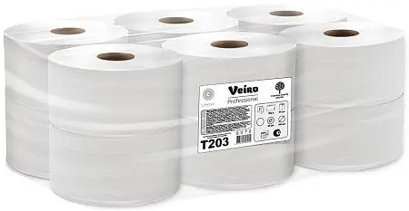 Фото №5 - VEIRO: Бумага туалетная 2сл 200м/9,5 Comfort белый
