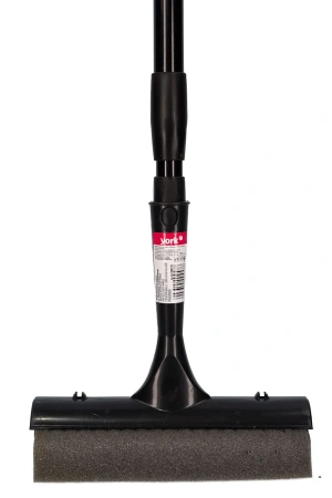 Хозяйственный инвентарь: Склиз для окон YORK резиновый сгон+губка телескопическая ручка