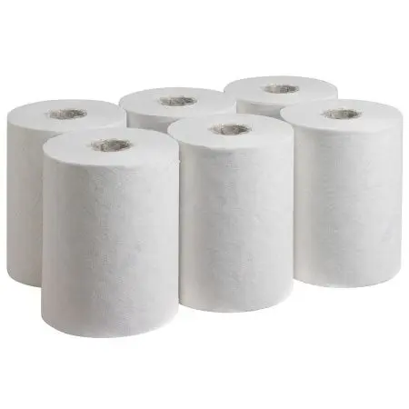Kimberly-Clark: Полотенца бумажные Скотт Контрол Слимролл 1сл 165м/19,8 белые