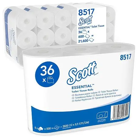 Фото №5 - Kimberly-Clark: Бумага туалетная Скотт 2сл 72м белая /пач.=6 шт.