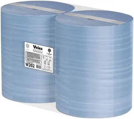 Фото №7 - VEIRO: Полотенца протирочные 2сл 350м/33см Comfort синие