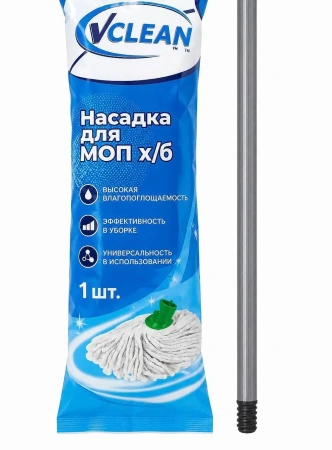 Вик: Моп Кентукки 200 г д22см с рукояткой 142 см MRY