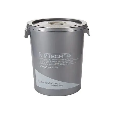 Фото №3 - Kimberly-Clark: Салфетки Кимтех 60х39см 300л полировочные белые ведро