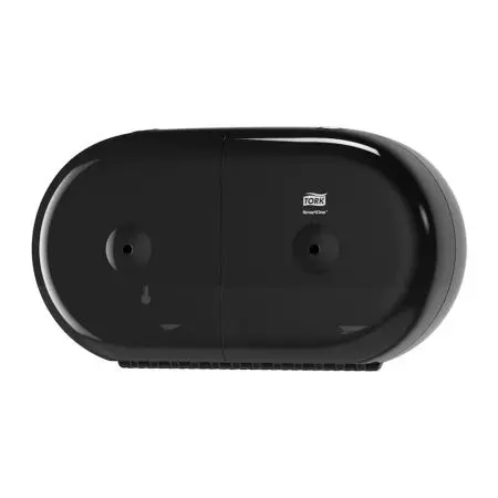 Tork: Диспенсер T9 SmartOne® двойной для туалетной бумаги в мини рулонах черный