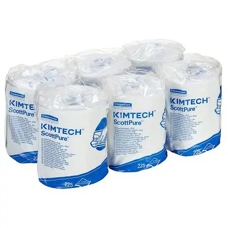 Фото №3 - Kimberly-Clark: Салфетки Кимтех 225л 1сл протирочные белые сменный блок
