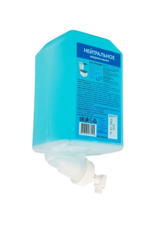 Кеман: Мыло жидкое 1000 мл Aquarius нейтральное в картридже синее
