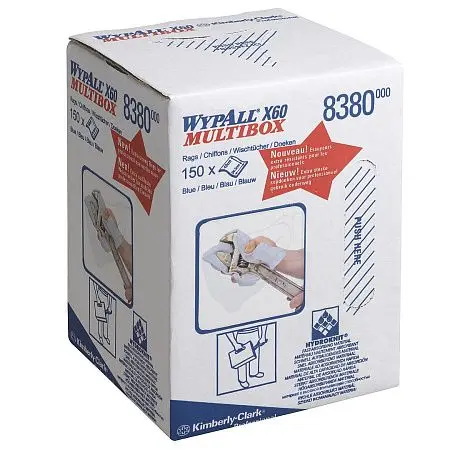 Фото №4 - Kimberly-Clark: Салфетки Вайпол Х60 150л 1сл синие