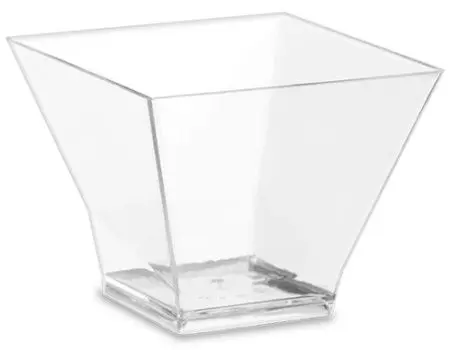 Одноразовая продукция: Форма фуршетная 90мл Пагода прозрачная