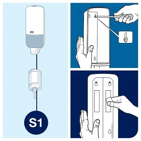 Фото №8 - Tork: Диспенсер S1/S11 Elevation 1л для жидкого мыла белый