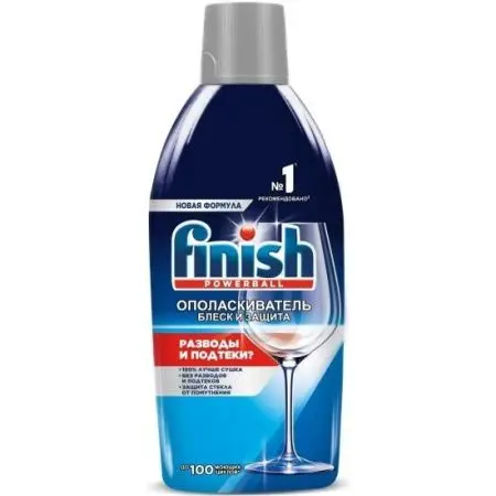 Моющее средство: ФИНИШ Ополаскиватель 450мл Блеск+Защита для ПММ
