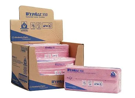Фото №4 - Kimberly-Clark: Салфетки Вайпол Х50 1сл 41,6х24,5см красные /пач.=50 шт.