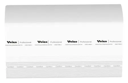 VEIRO: Полотенца бумажные W 2сл 150л 32х21,6см Comfort белые
