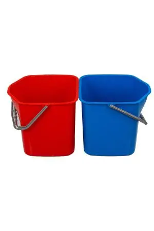 Вик: Тележка 2х20л пластик с отжимом MRY