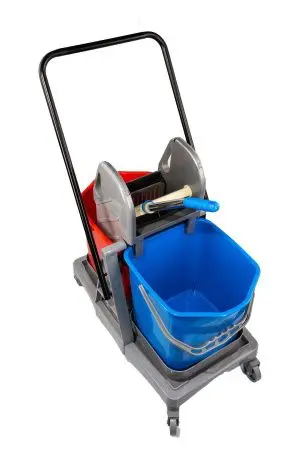 Вик: Тележка 2х20л пластик с отжимом MRY